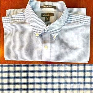 Eddie Bauer Wrinkle Free Relax Fit LS button down